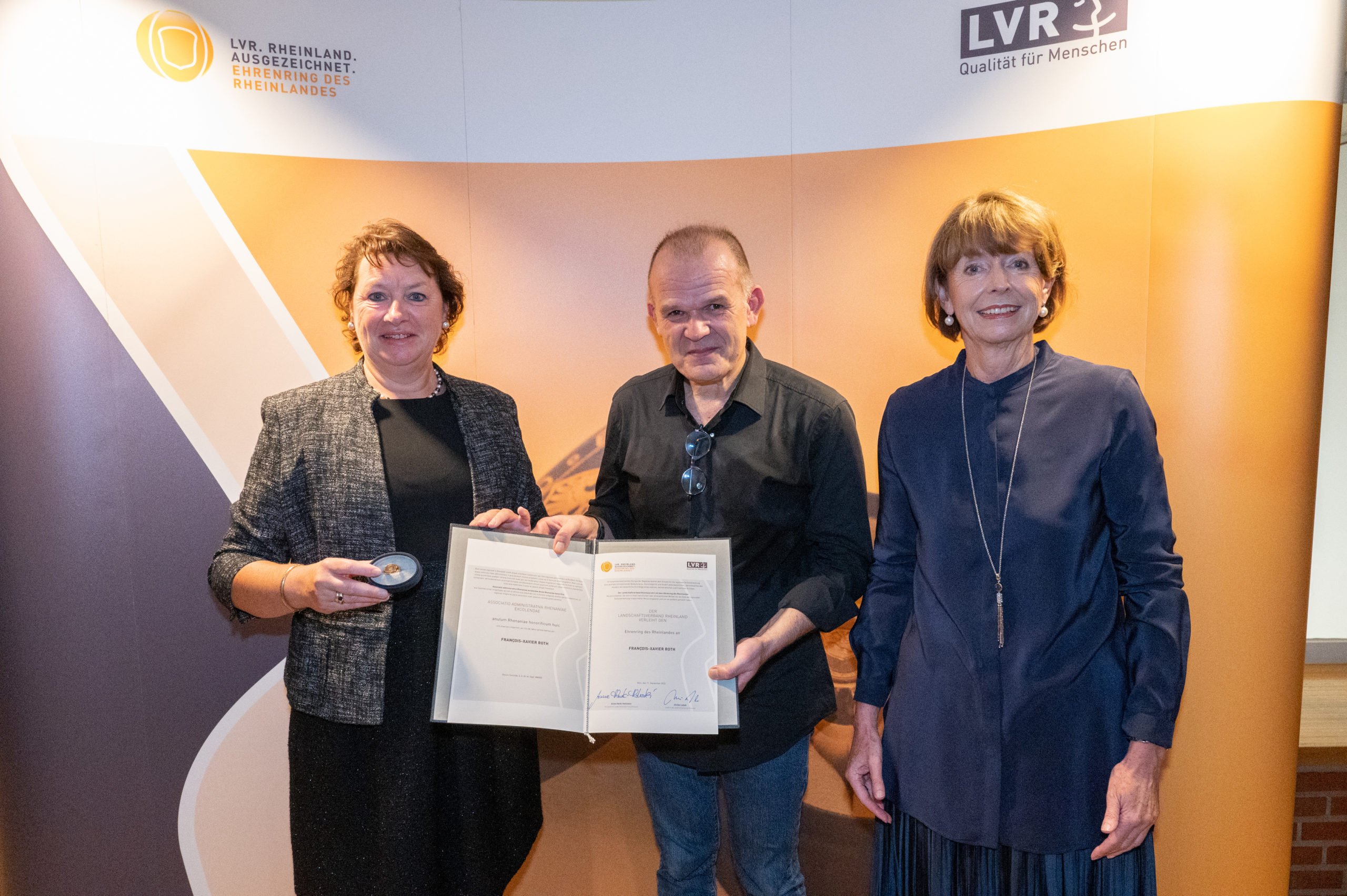 Francois-Xavier Roth erhält den Ehrenring des Rheinlandes