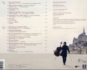 Malangré als Dirigentin mit Solist Gautier Capucon auf CD. Label Warner Classic